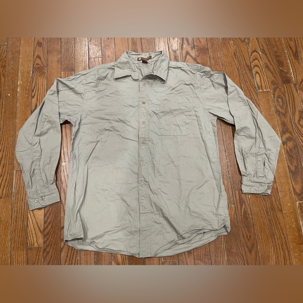 Harriton 
Men's Classic Gray Shirt Jacket